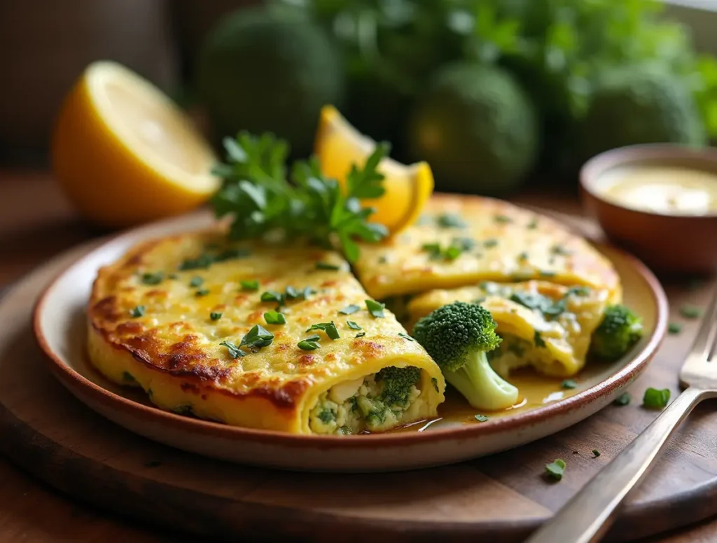 Tortilla de brócoli
