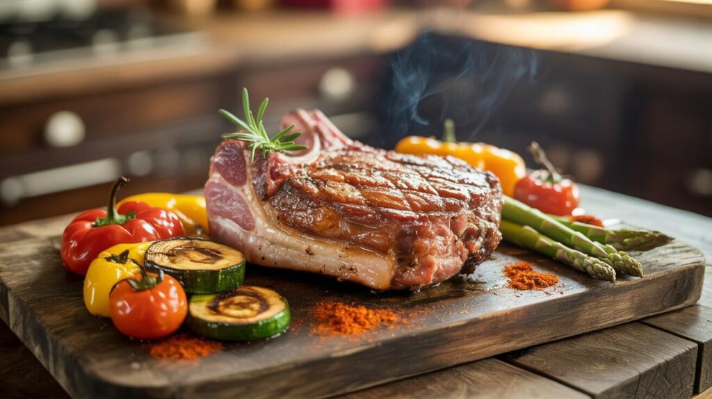 Chuleta Ahumada Recetas: 3 Deliciosas Con Verduras Asadas