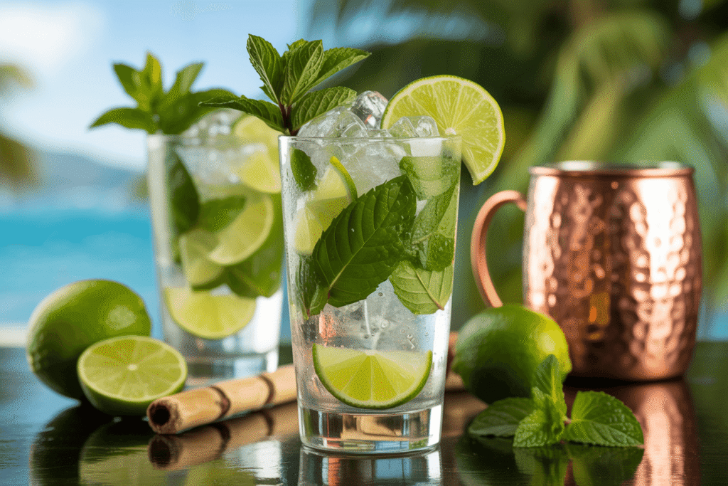 Cóctel de Ron: Cómo Hacer el Mojito Perfecto en 4 Pasos