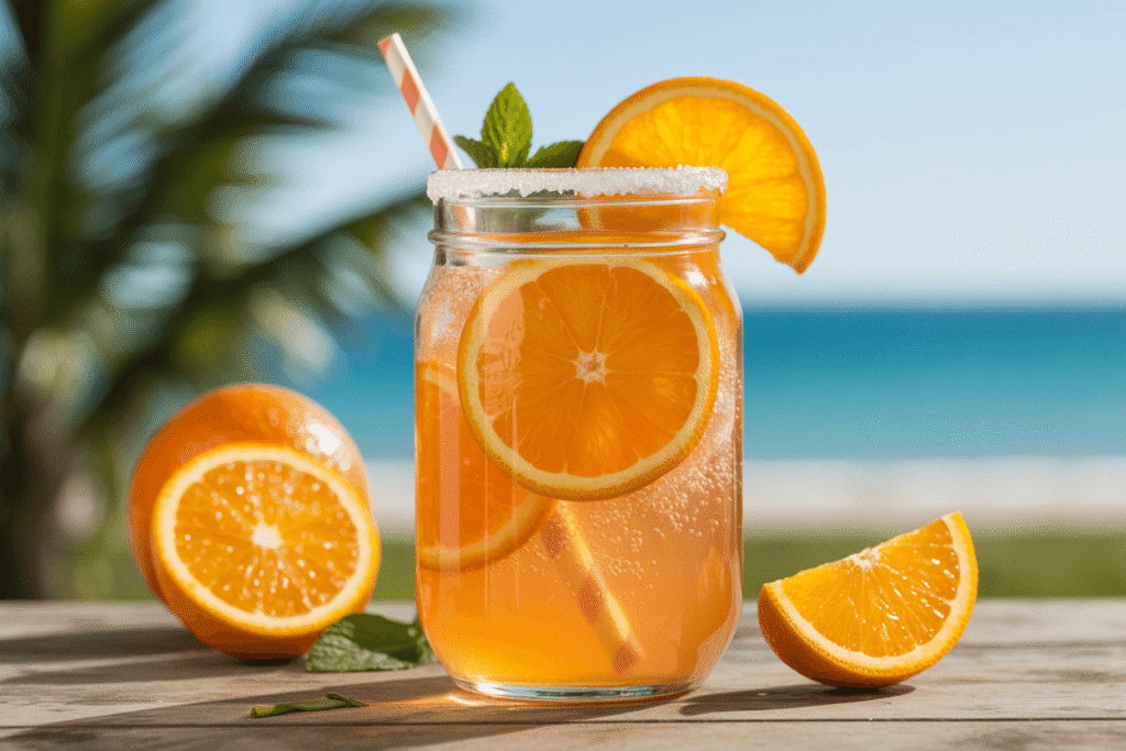 Cóctel Orange Crush: Perfección Veraniega de 3 Ingredientes