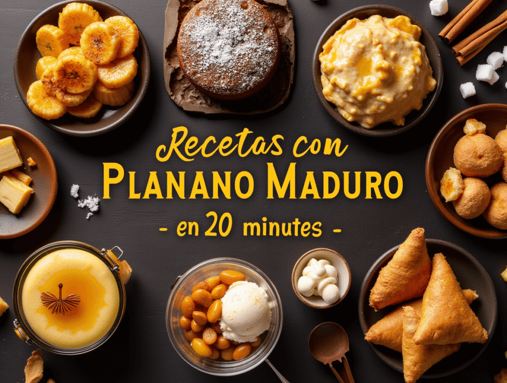 Recetas con plátano maduro: 7 dulces irresistibles en 20 minutos