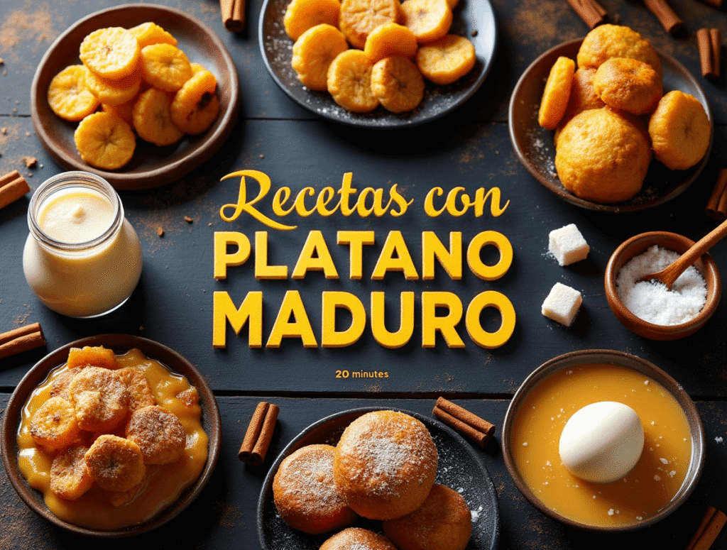 Recetas con plátano maduro: 7 dulces irresistibles en 20 minutos