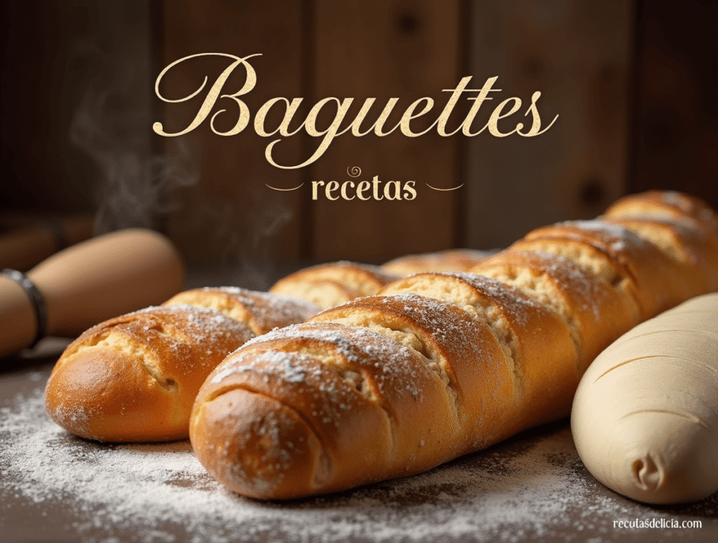 Baguettes recetas: 3 métodos fáciles con y sin amasado intenso