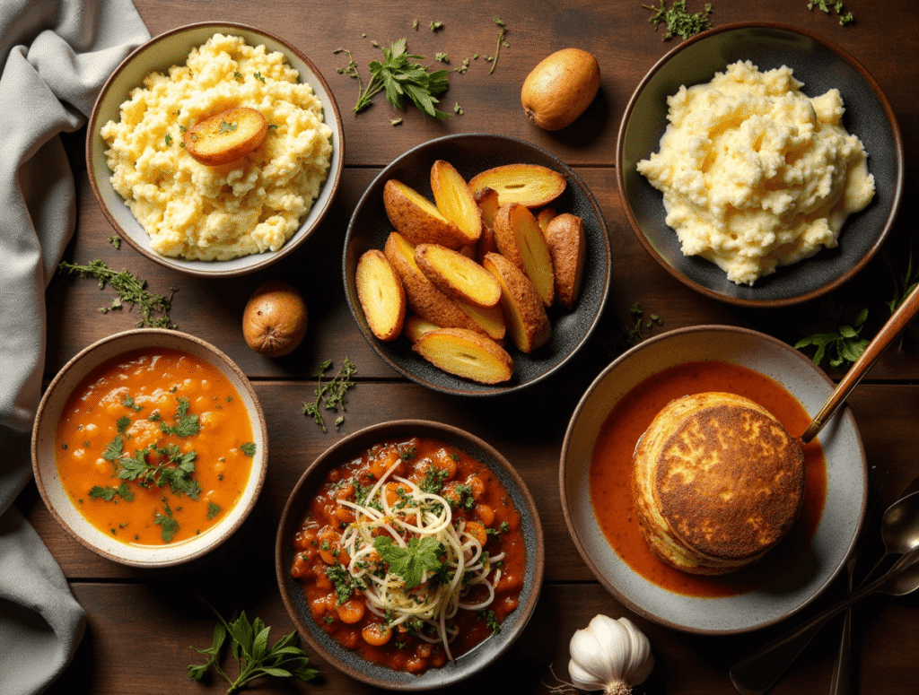 Recetas con Papas Fáciles: 7 Platos Reconfortantes en 25 Min
