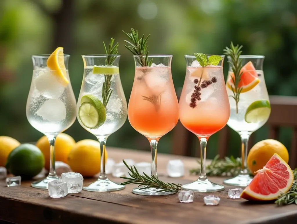 Gin Tonic Recetas: Cómo Hacer 5 Clásicos Perfectamente