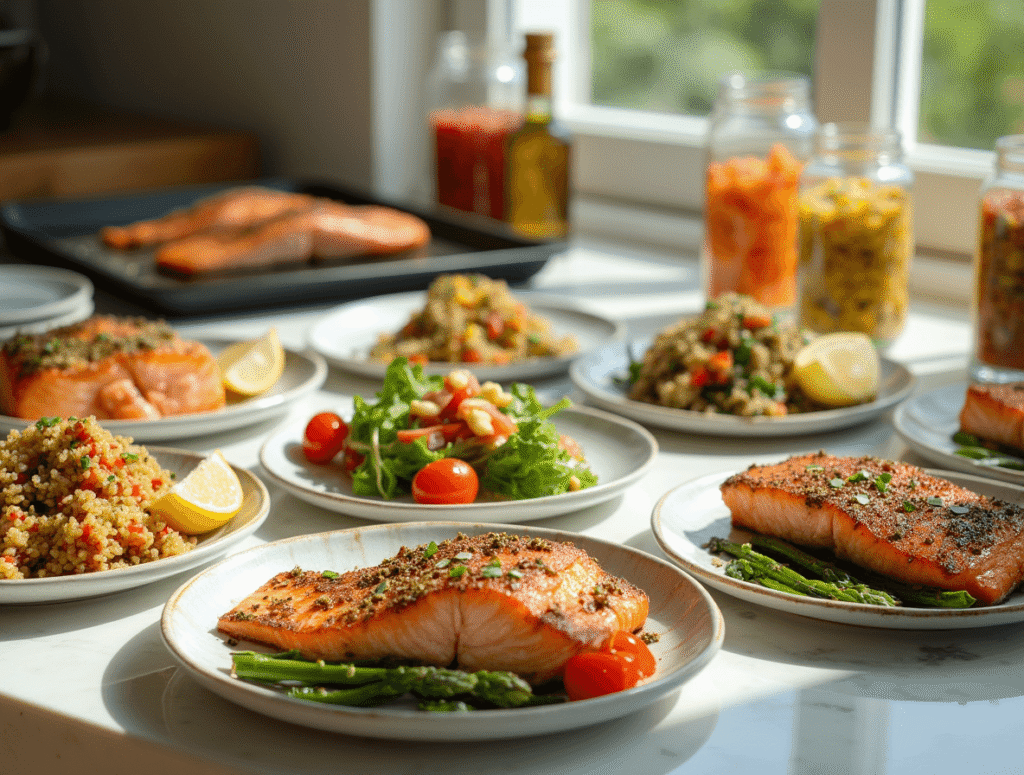 Recetas con Salmón: Top 7 Cenas Saludables bajo 30 Minutos
