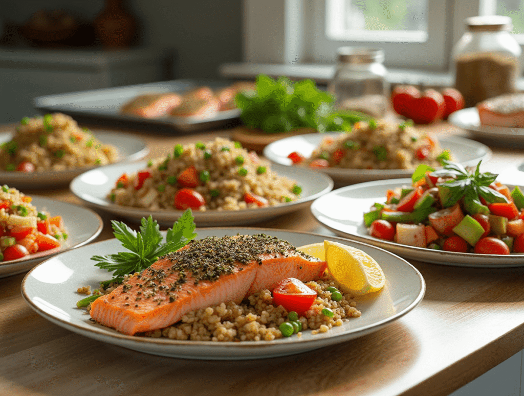 Recetas con Salmón: Top 7 Cenas Saludables bajo 30 Minutos
