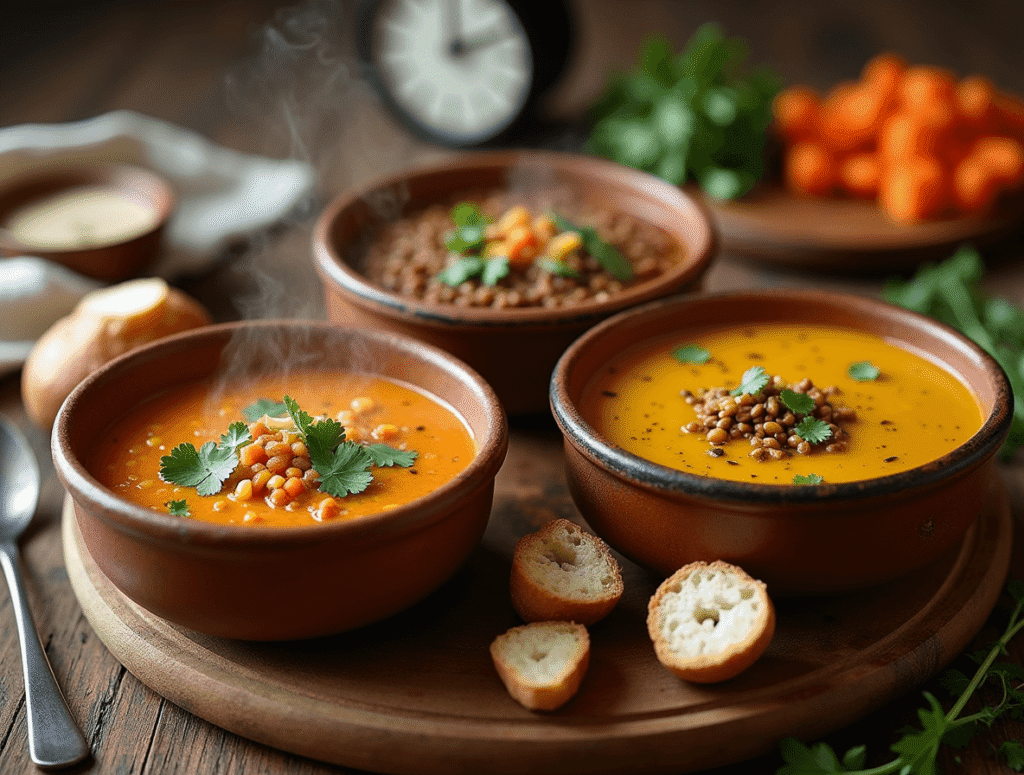 Recetas con Lentejas: Cómo Hacer 3 Cremas Reconfortantes en 30 Min