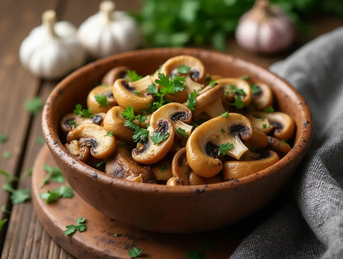 Champiñones Receta: 3 Técnicas para Saltear como un Chef