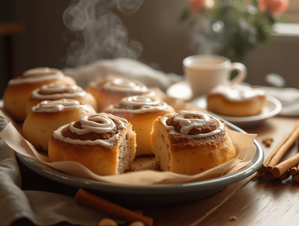 Roles de canela receta: 5 pasos para principiantes