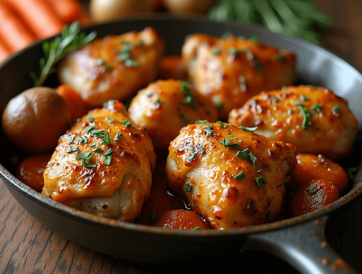 Muslos de pollo recetas: 5 formas jugosas al horno en 30 min
