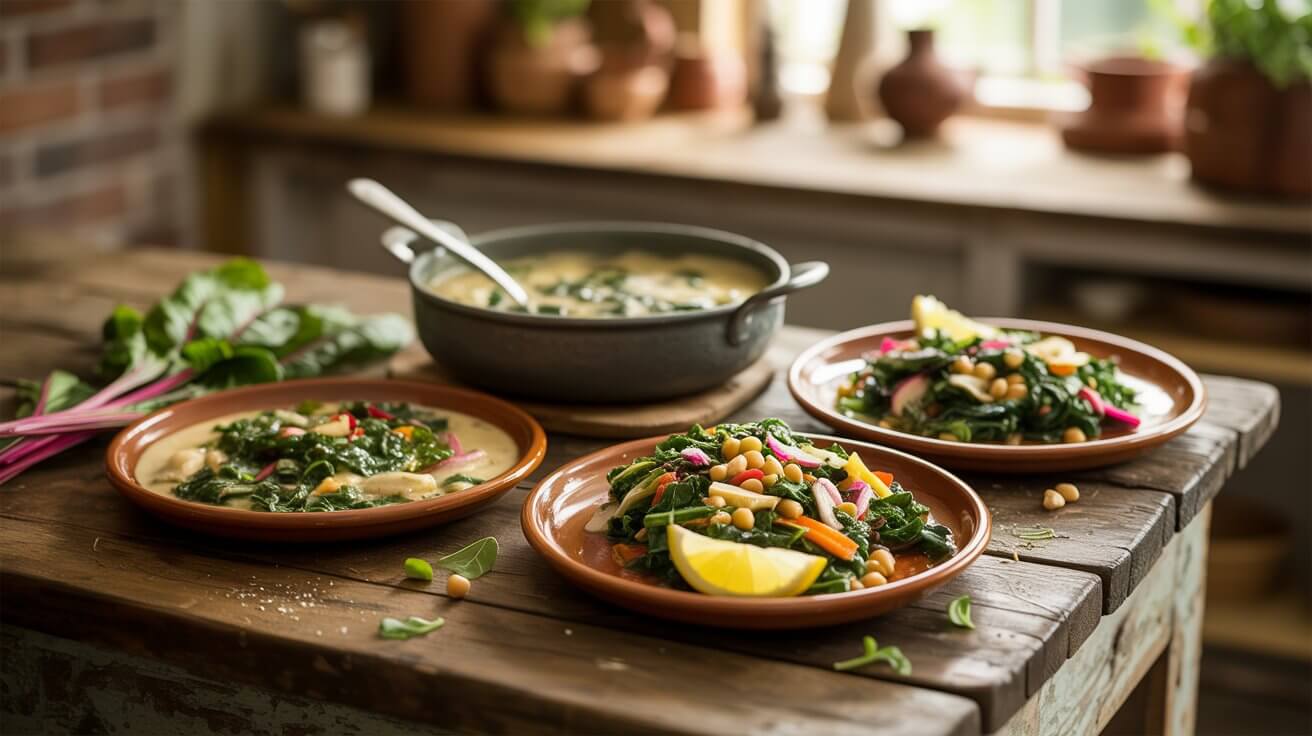 Acelgas Recetas: 5 Platos Saludables en 20 Min