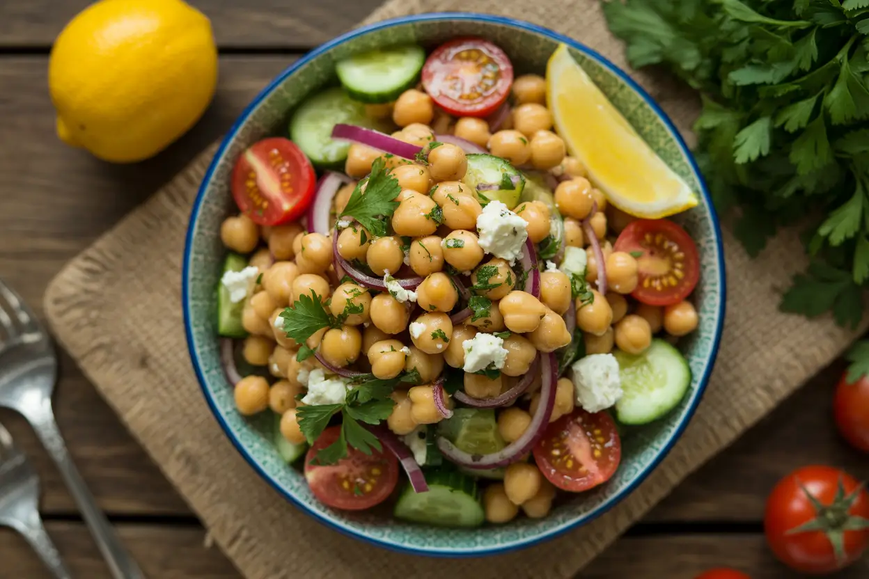 Ensalada de garbanzos recetas: 6 ingredientes secretos para probar