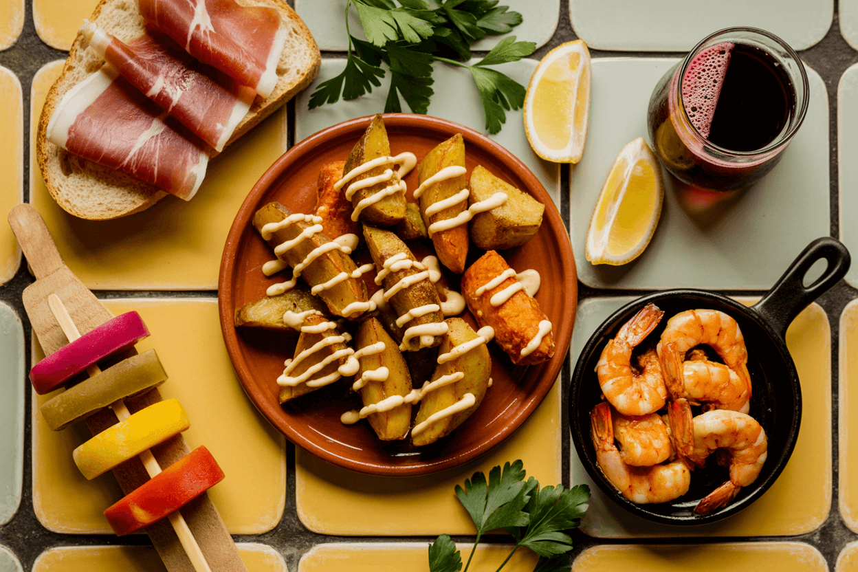 Solstice Tapas from Madrid: Cómo Prepararlas en 15 Min