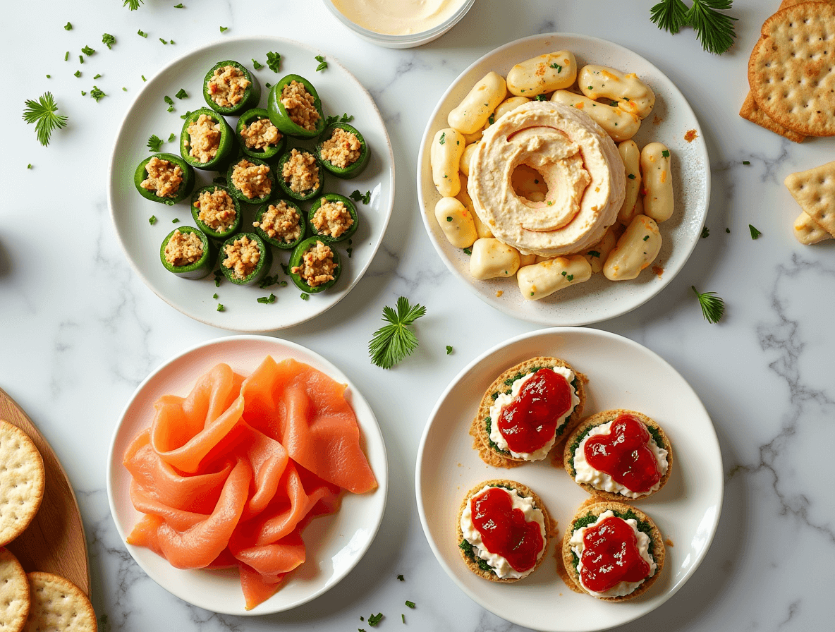 Queso Philadelphia Botana Recetas: 4 Recetas Irresistibles ¡Fáciles!