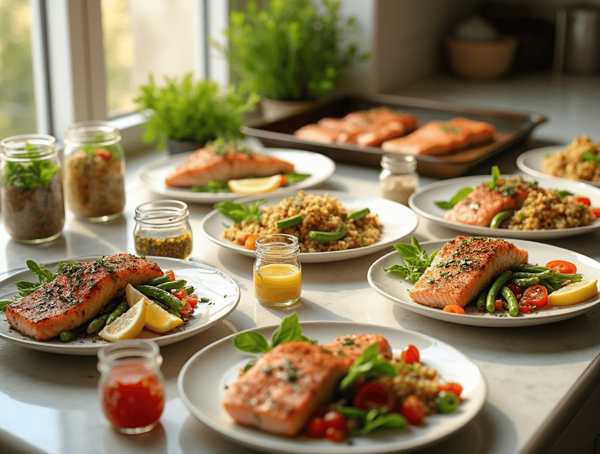 Recetas con Salmón: Top 7 Cenas Saludables bajo 30 Minutos