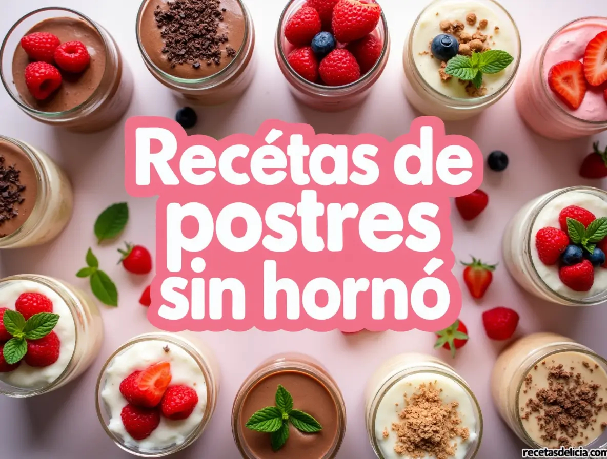 Recetas de postres sin horno: 10 fáciles que preparas en 15 minutos
